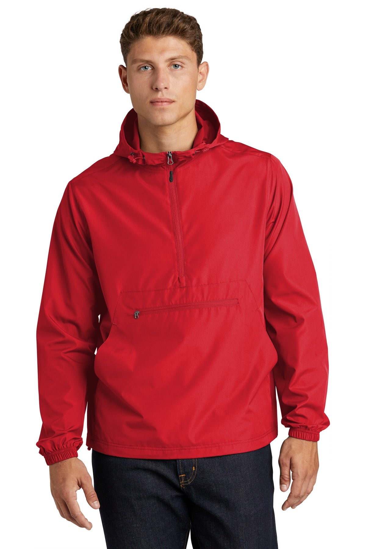 Sport-Tek Â® Packable Anorak. JST66