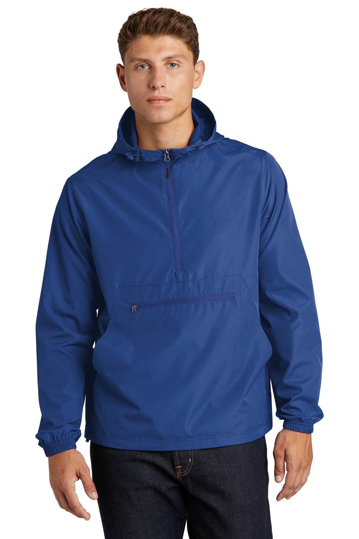Sport-Tek Â® Packable Anorak. JST66
