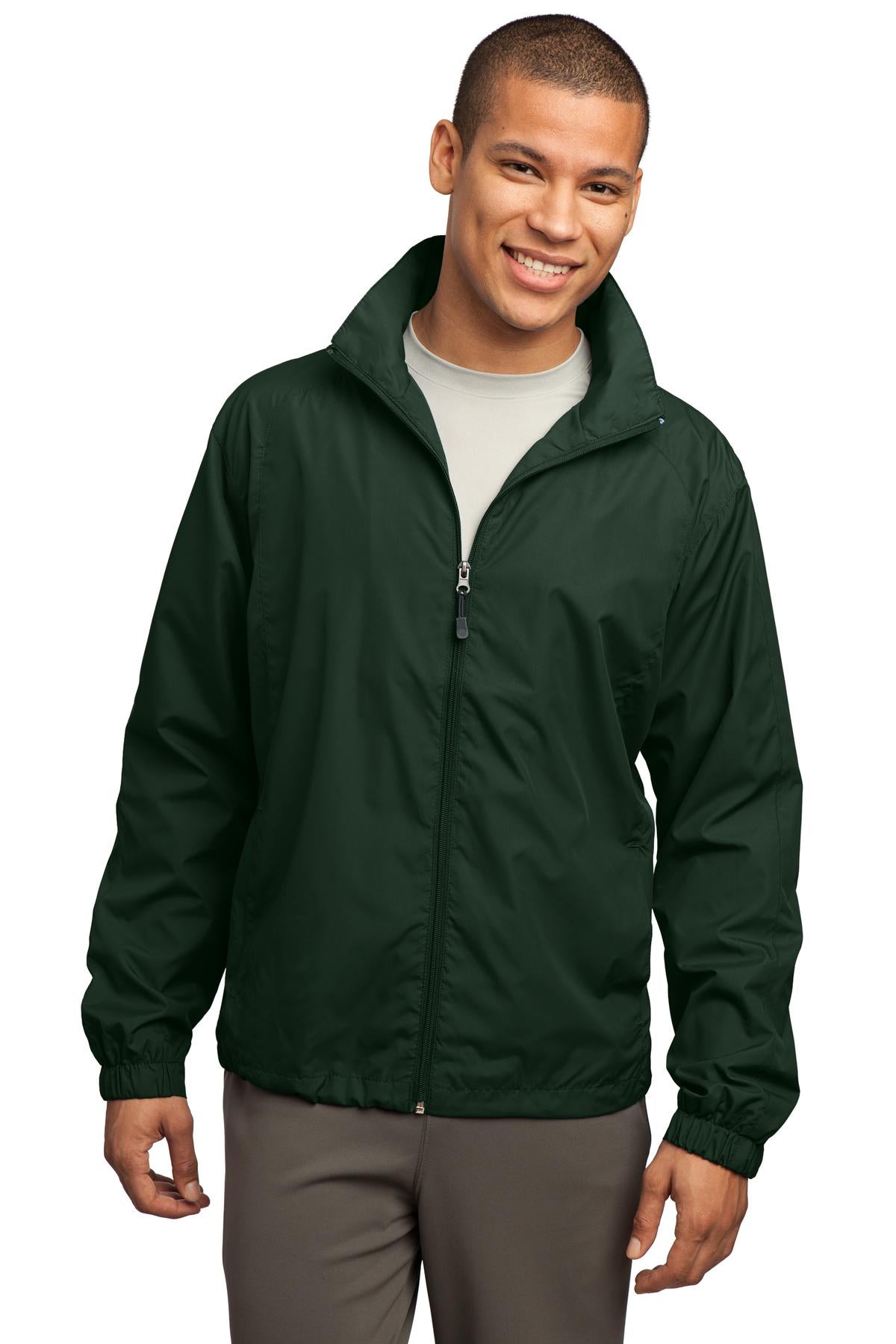 Sport-TekÂ® Full-Zip Wind Jacket. JST70