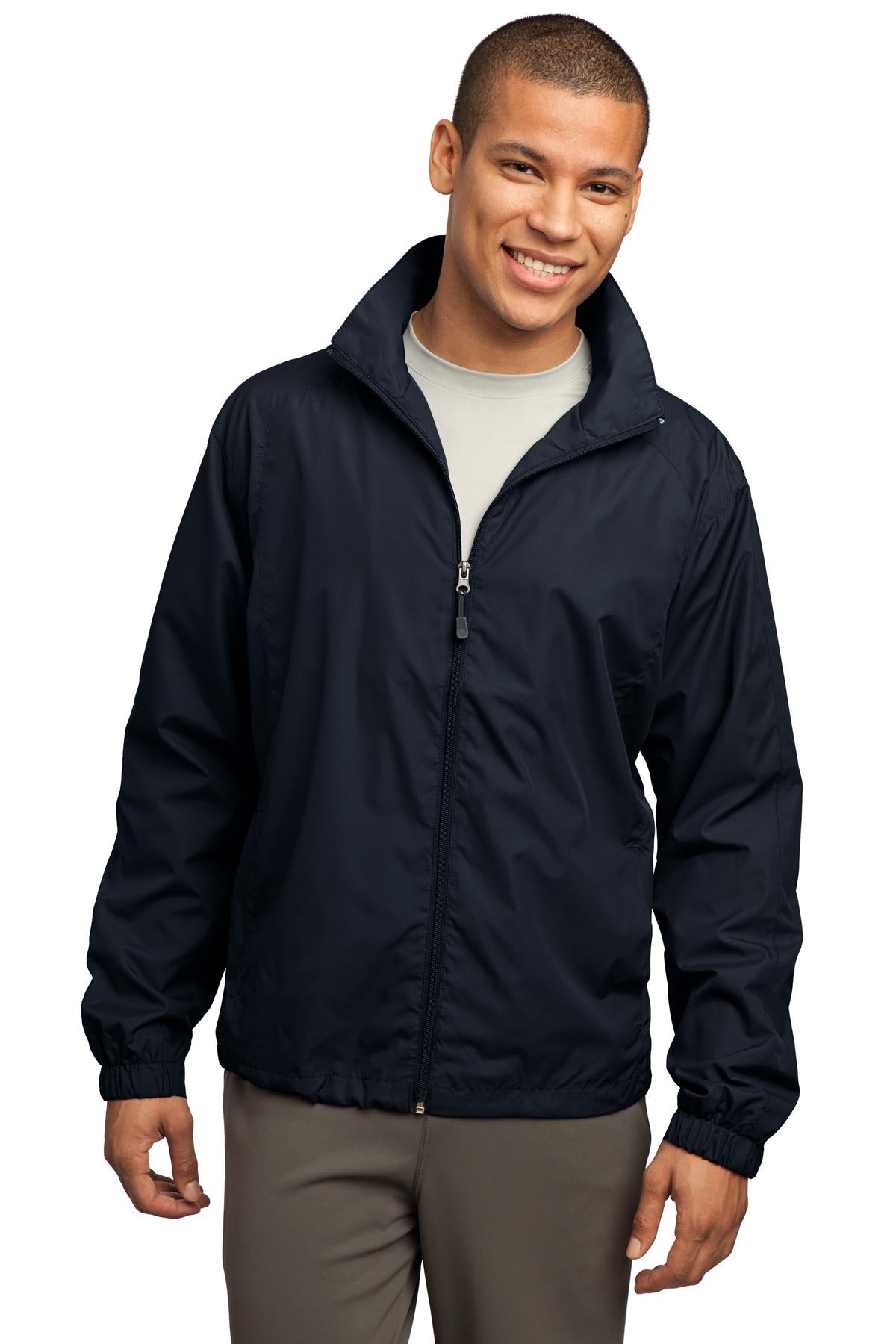 Sport-TekÂ® Full-Zip Wind Jacket. JST70