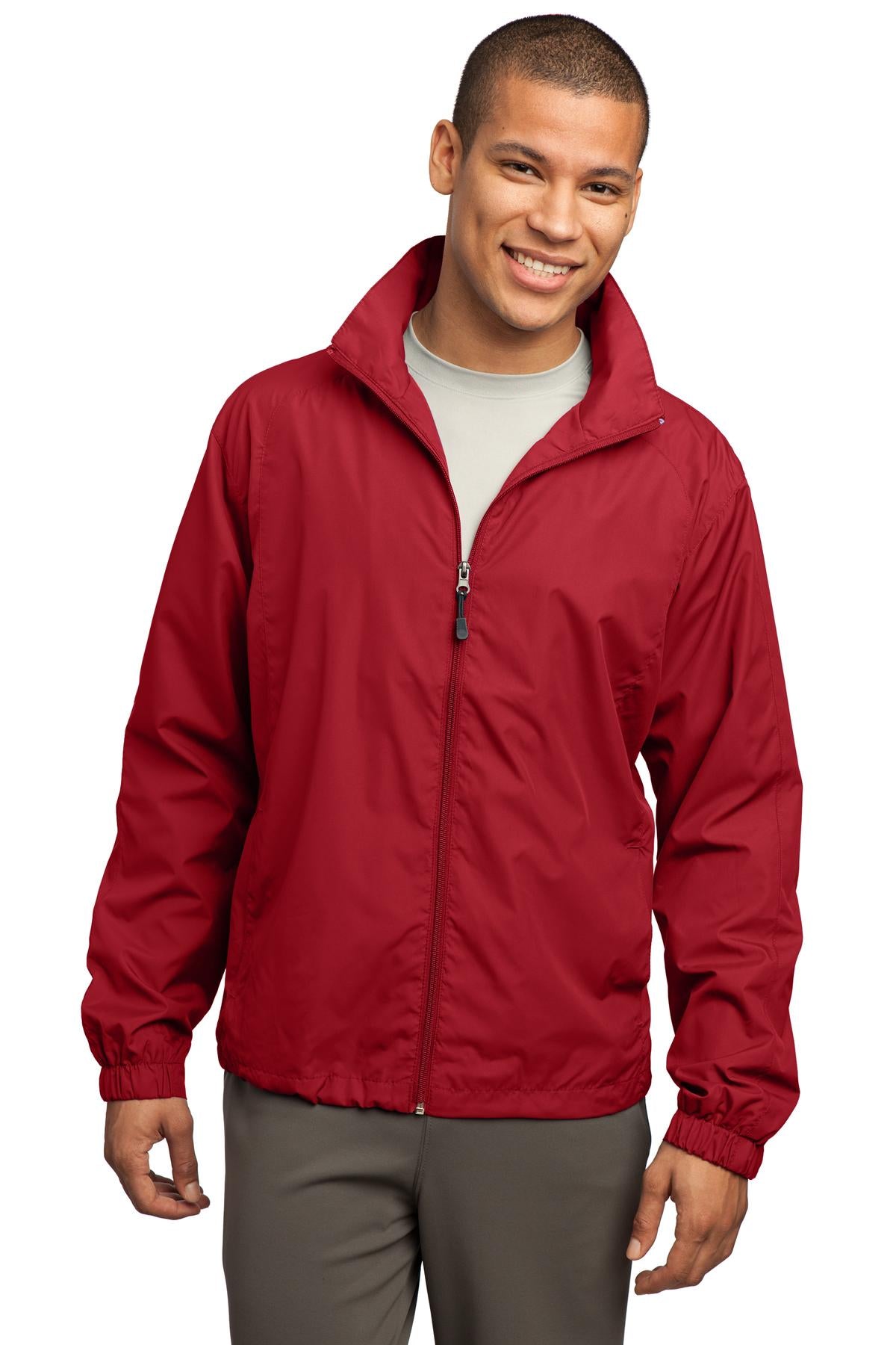 Sport-TekÂ® Full-Zip Wind Jacket. JST70