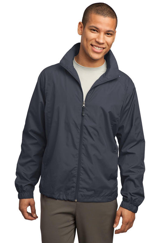 Sport-TekÂ® Full-Zip Wind Jacket. JST70