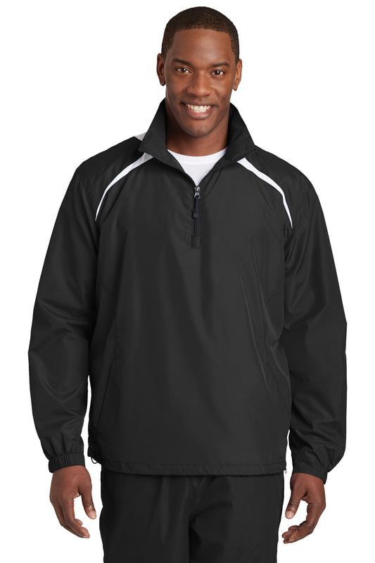 Sport-TekÂ® 1/2-Zip Wind Shirt. JST75