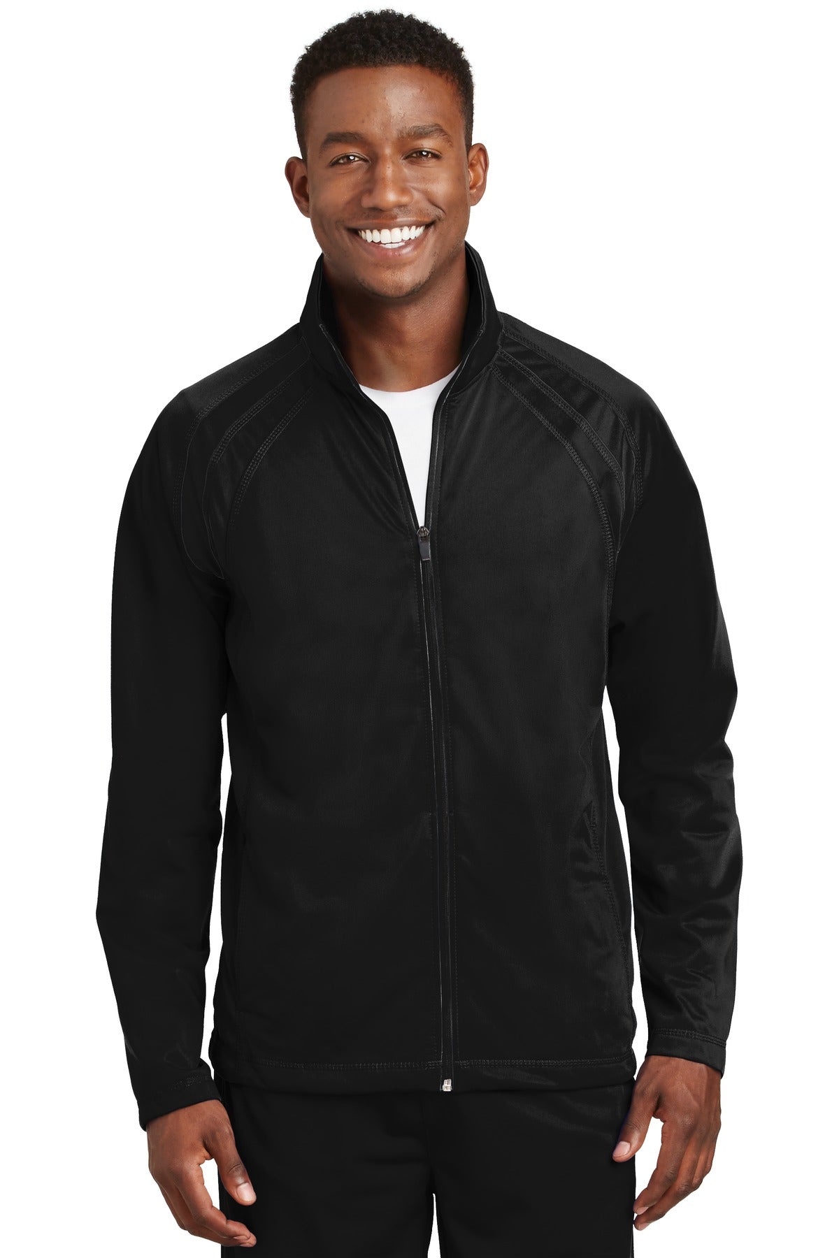 Sport-TekÂ® Tricot Track Jacket. JST90