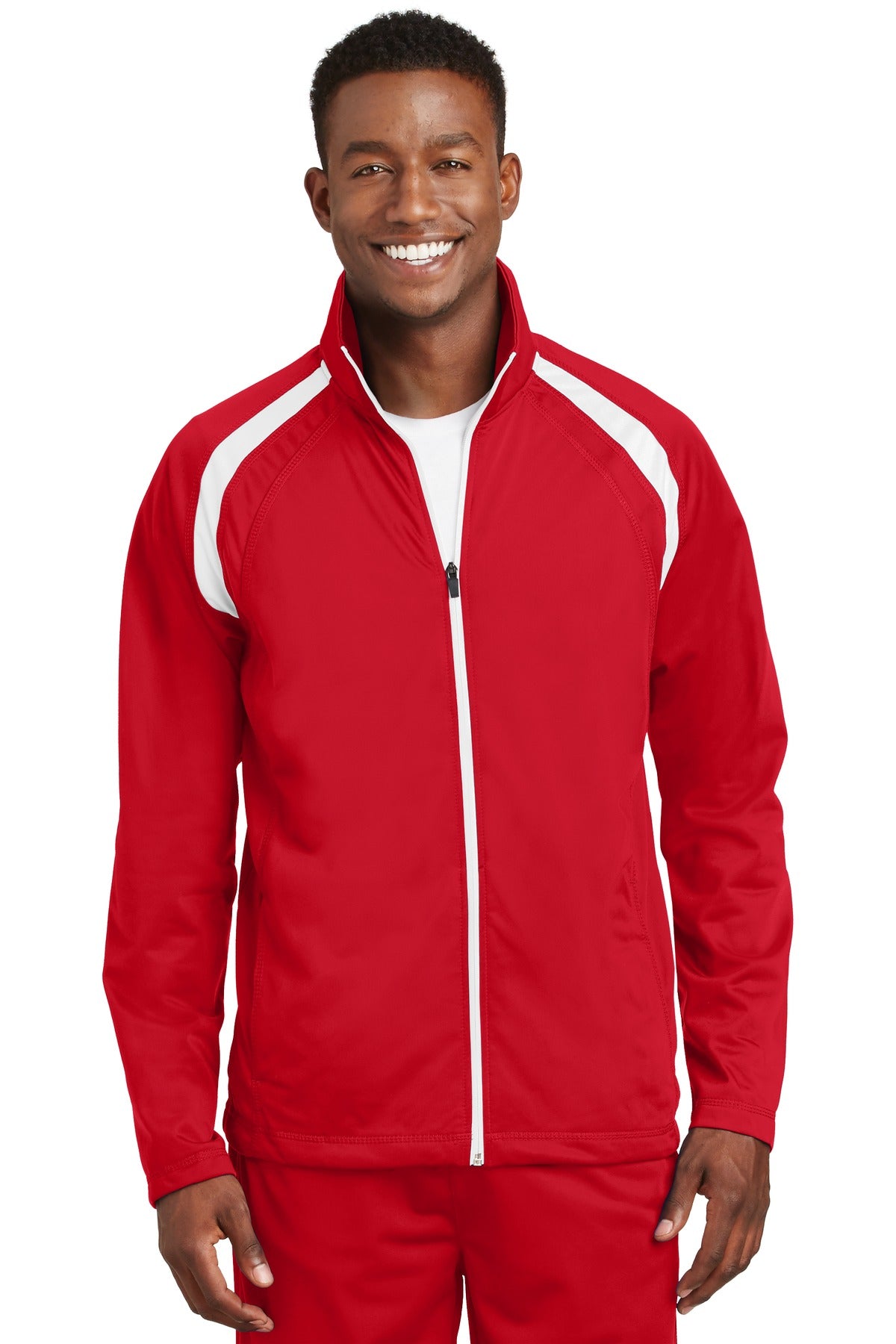 Sport-TekÂ® Tricot Track Jacket. JST90