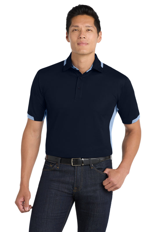 Port AuthorityÂ® Dry ZoneÂ® Colorblock Ottoman Polo. K524