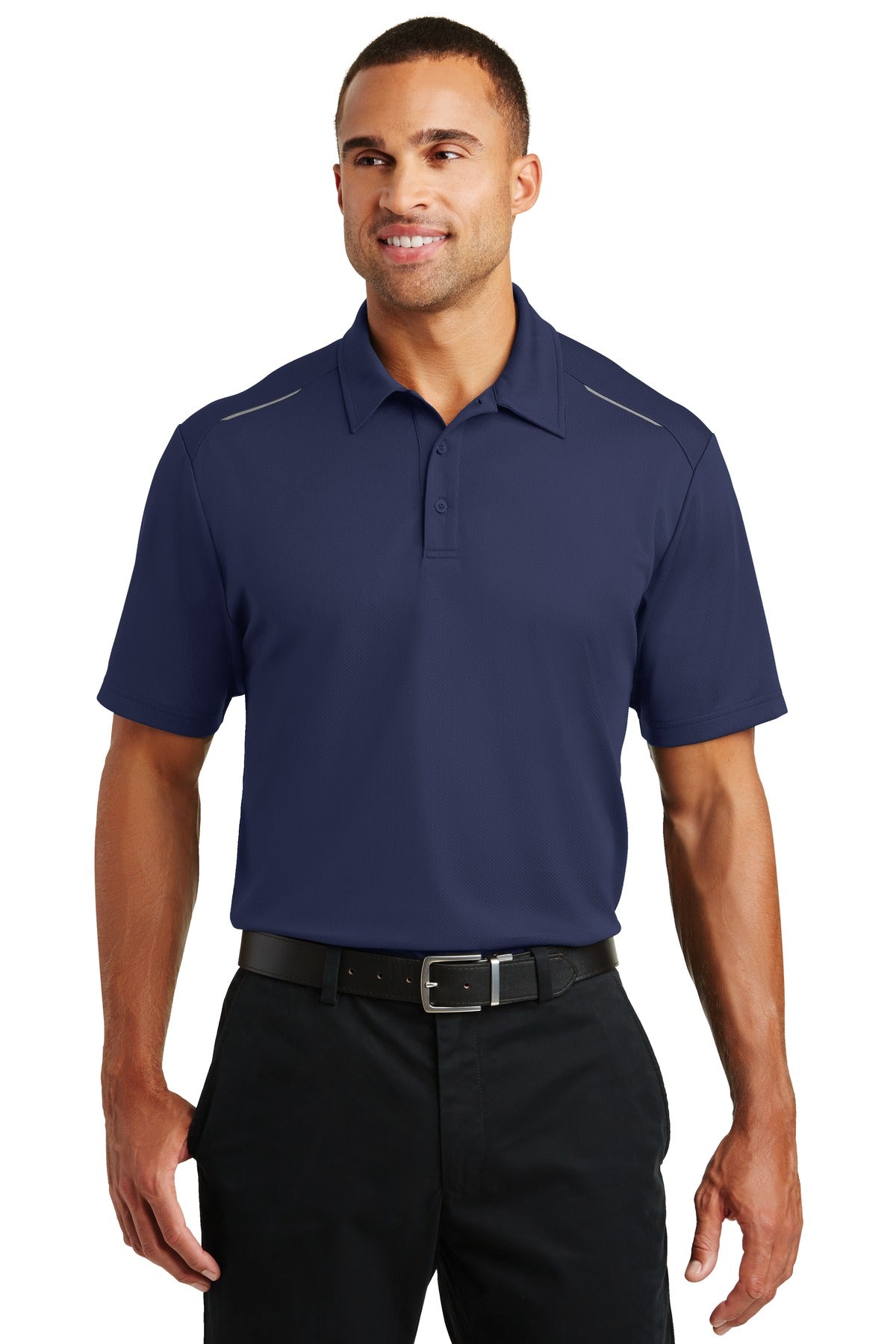 Port AuthorityÂ® Pinpoint Mesh Polo. K580