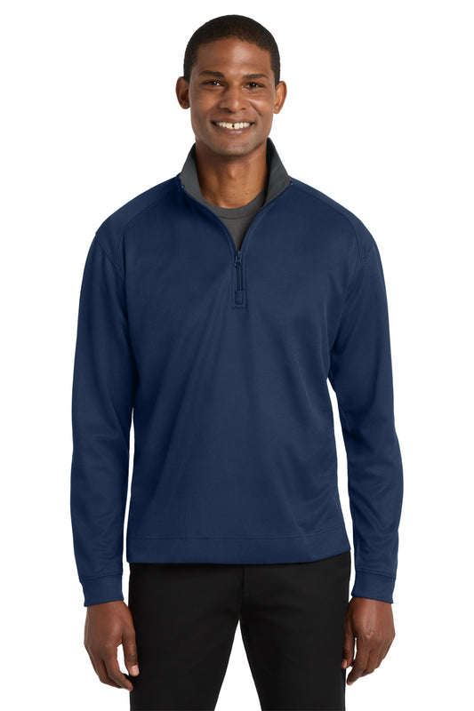 Port AuthorityÂ® Vertical Texture 1/4-Zip Pullover. K805