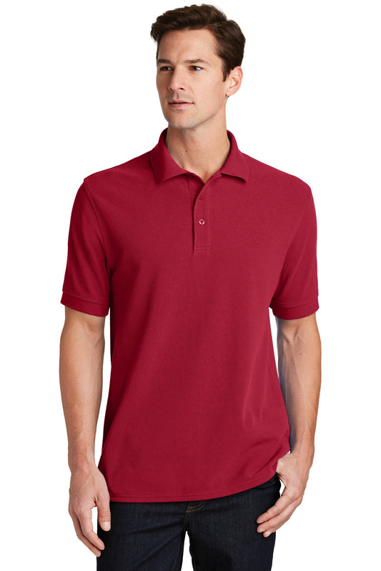 Port & Coâ„¢ Combed Ring Spun Pique Polo. KP1500