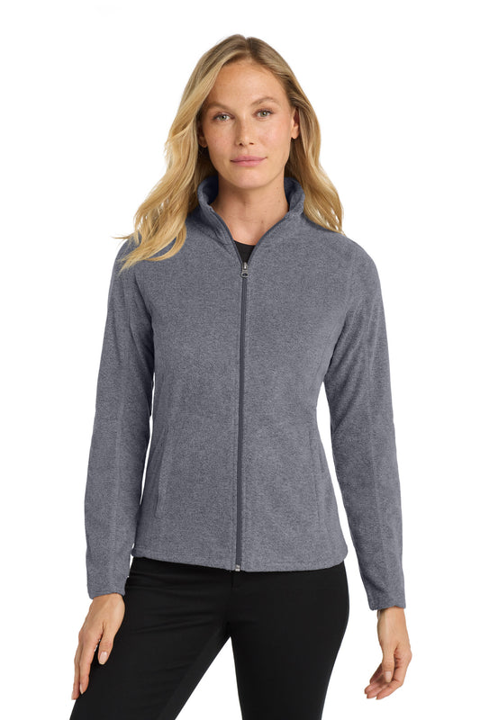 Port AuthorityÂ® Women's Heather Microfleece Full-Zip Jacket. L235