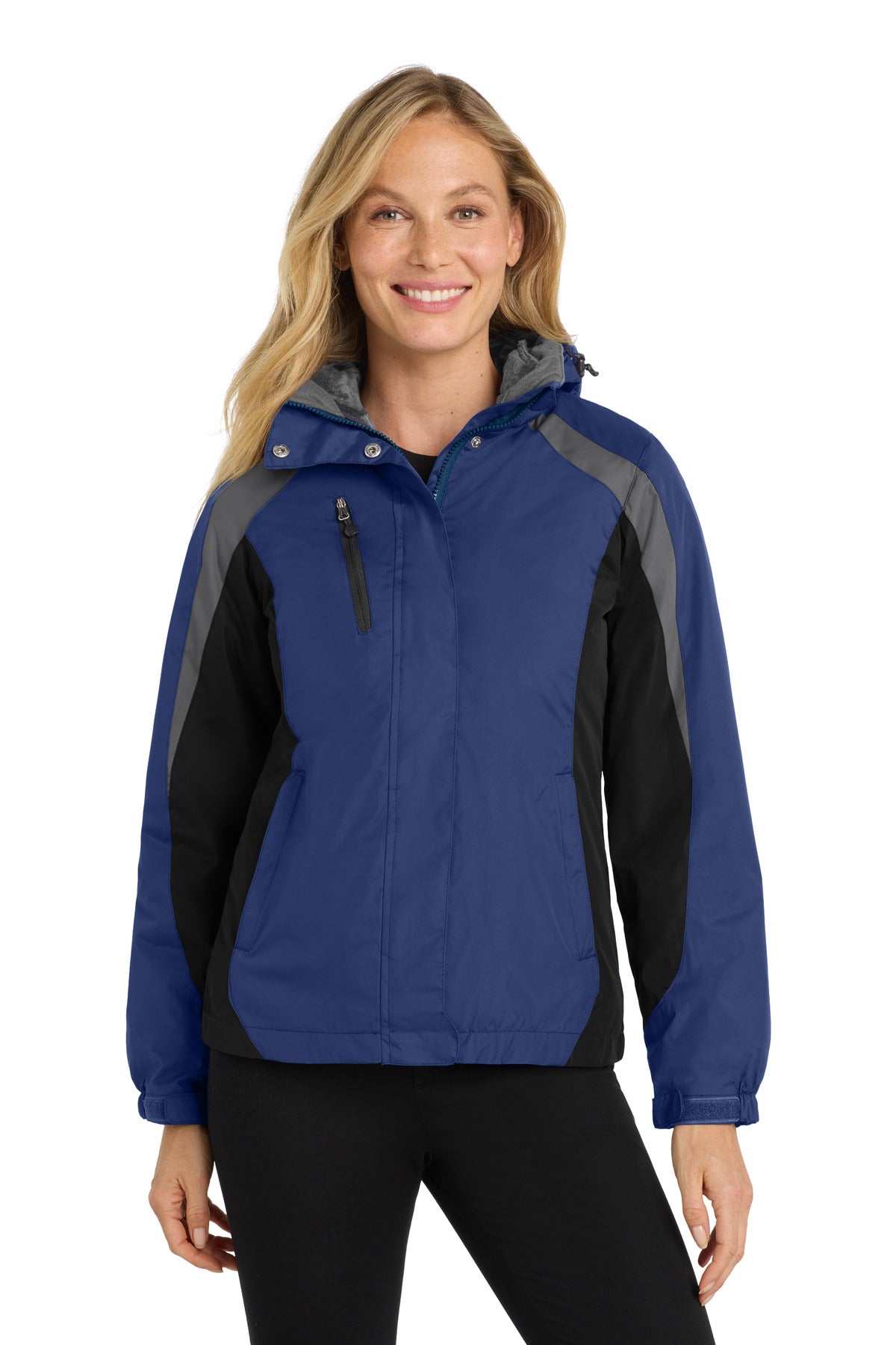 Port AuthorityÂ® Women's Colorblock 3-in-1 Jacket. L321