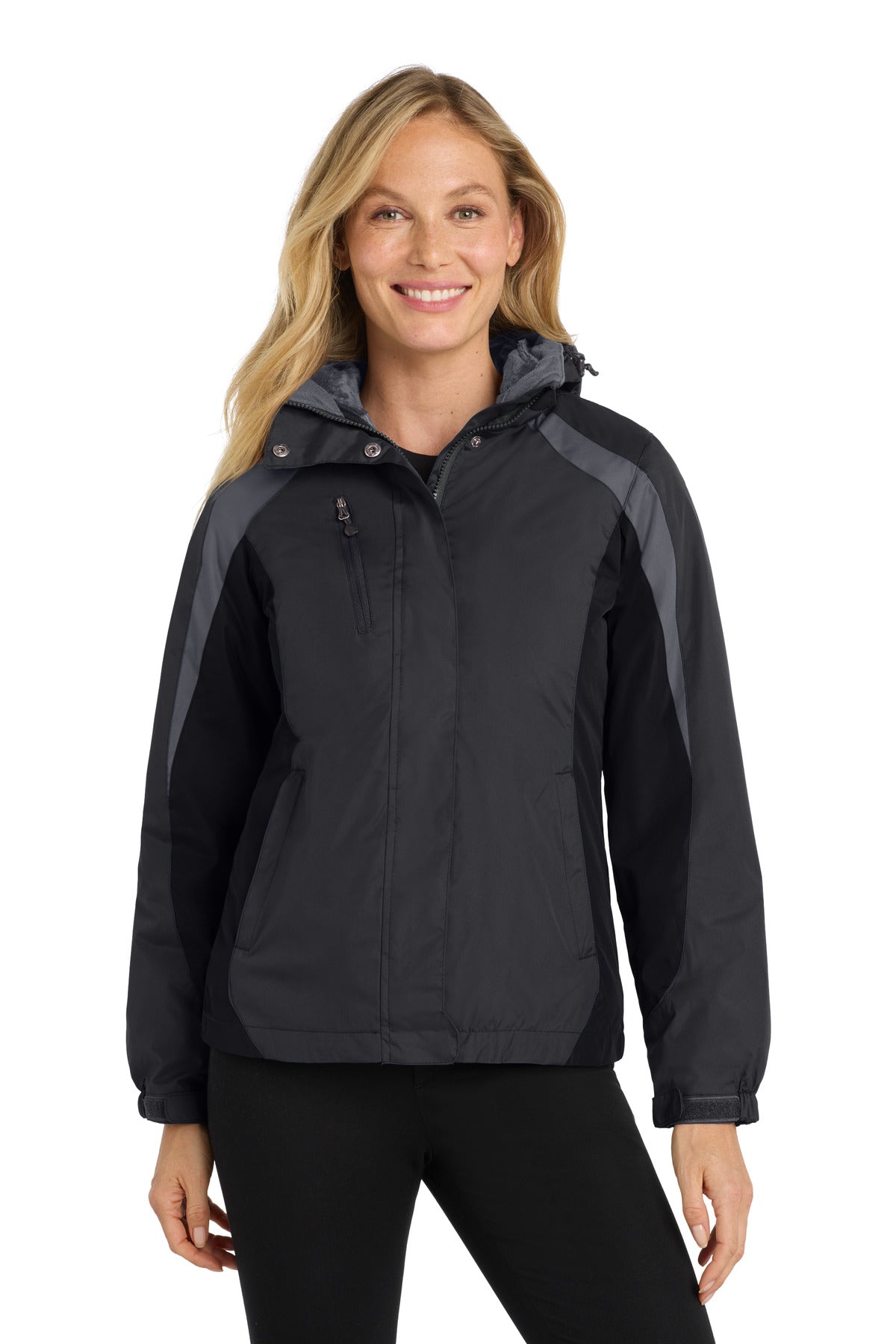 Port AuthorityÂ® Women's Colorblock 3-in-1 Jacket. L321