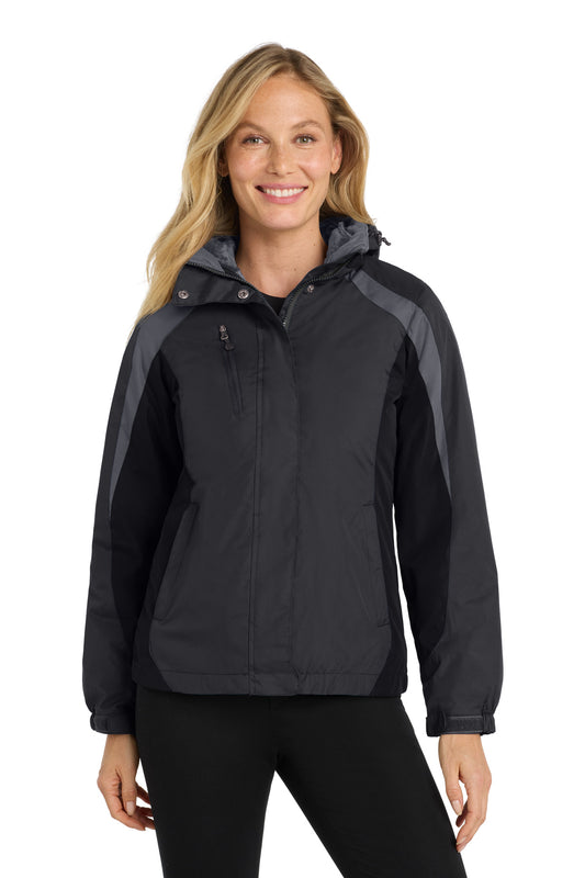 Port AuthorityÂ® Women's Colorblock 3-in-1 Jacket. L321