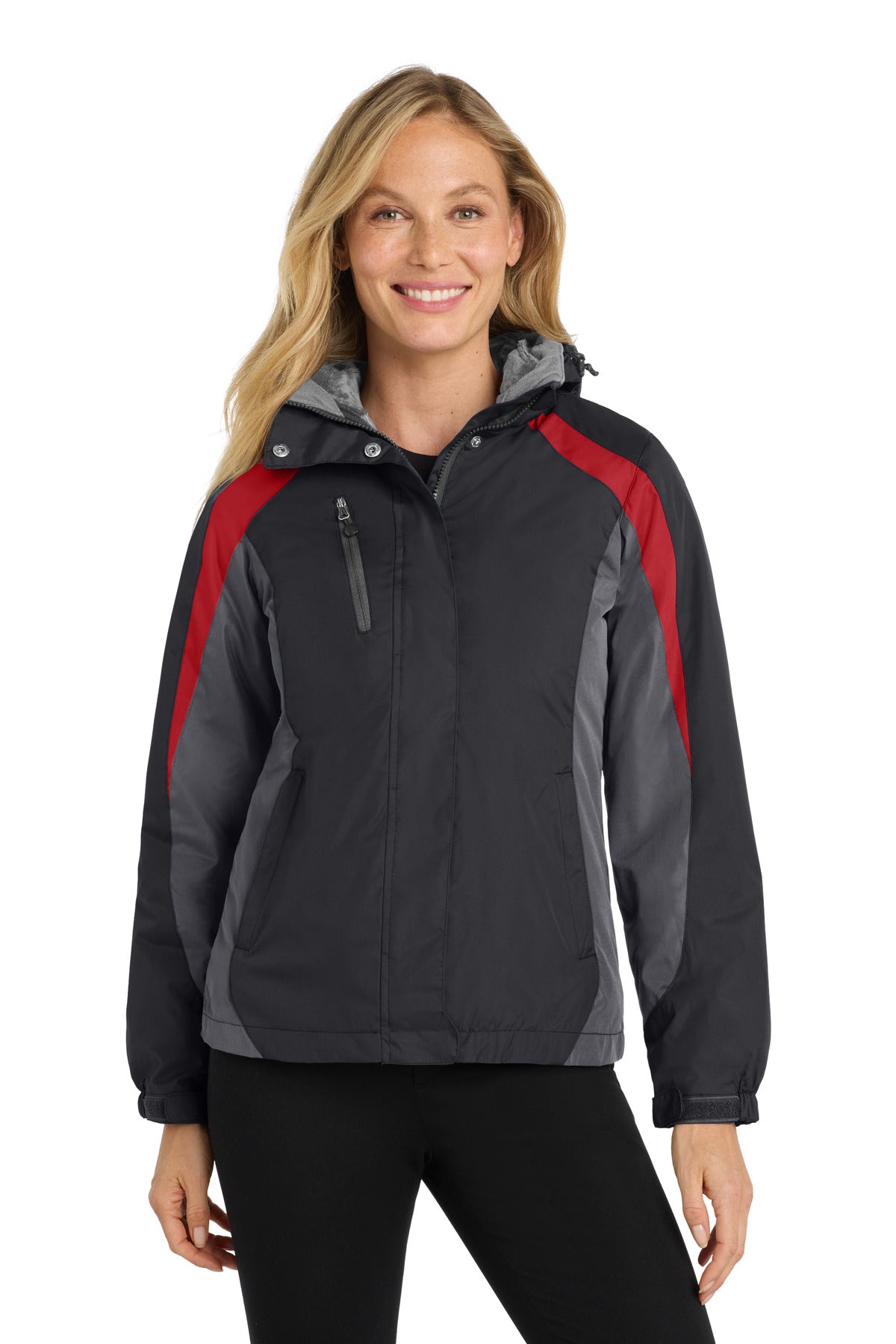 Port AuthorityÂ® Women's Colorblock 3-in-1 Jacket. L321