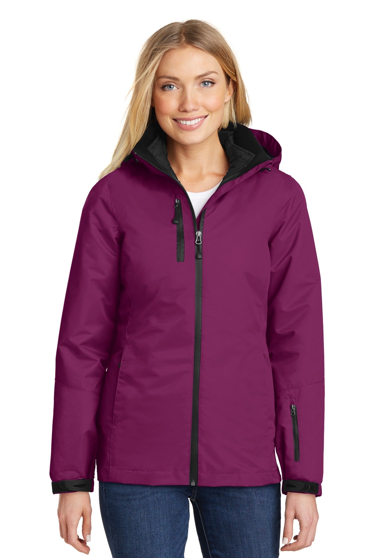 Port AuthorityÂ® Women's Vortex Waterproof 3-in-1 Jacket. L332