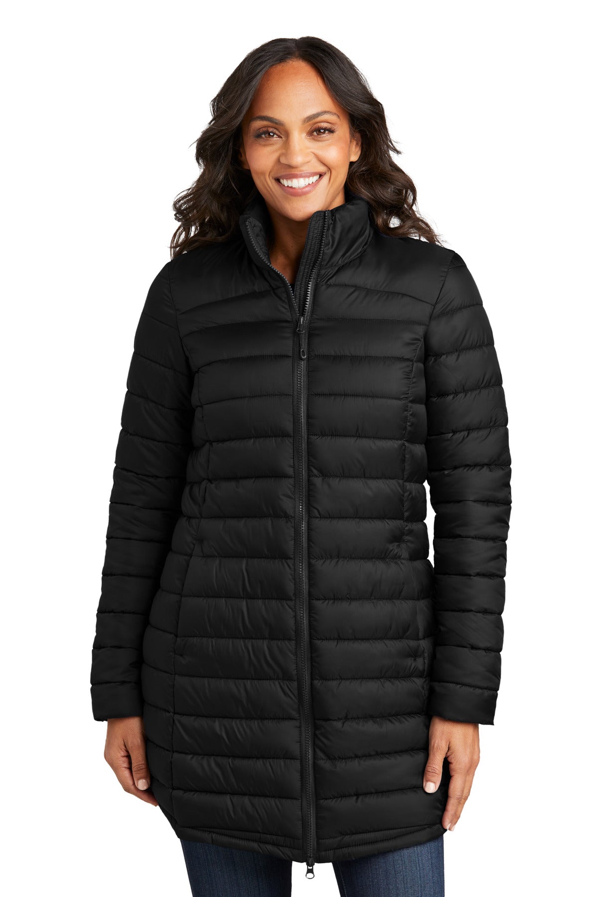 Port AuthorityÂ® Women's Horizon Puffy Long Jacket L365