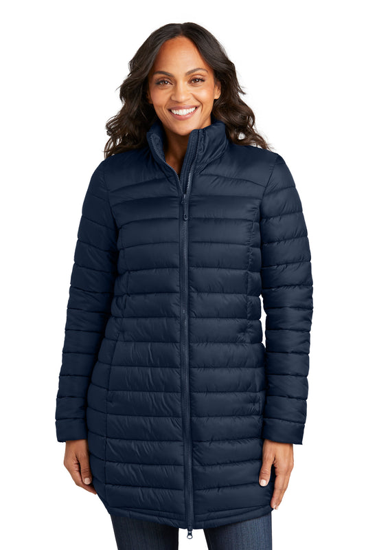 Port AuthorityÂ® Women's Horizon Puffy Long Jacket L365