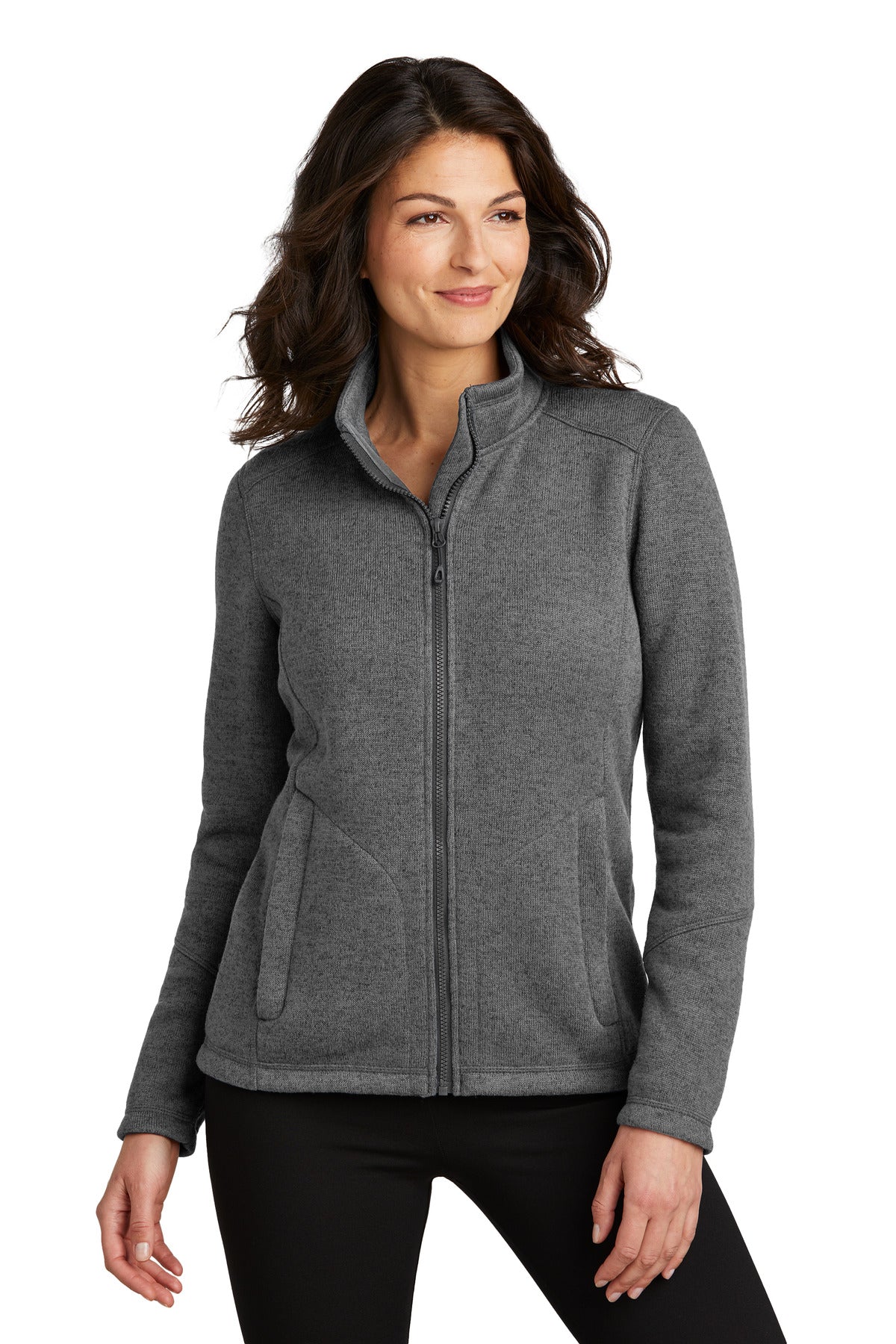Port AuthorityÂ® Women's Arc Sweater Fleece Jacket L428