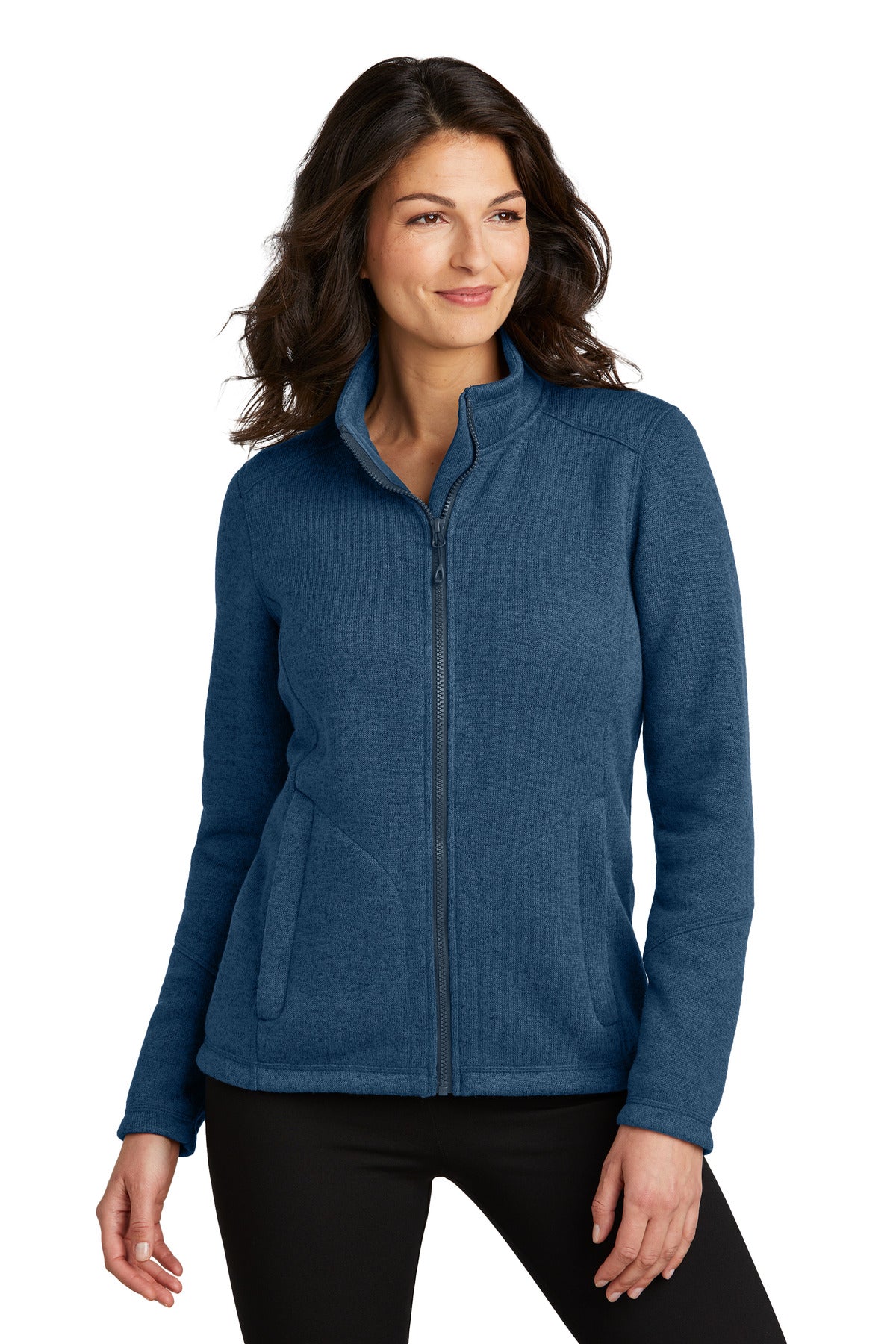 Port AuthorityÂ® Women's Arc Sweater Fleece Jacket L428
