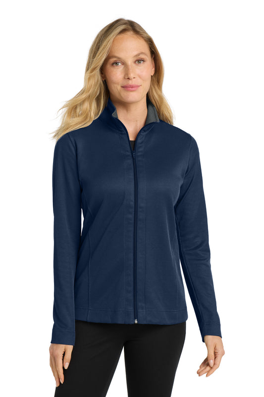 Port AuthorityÂ® Women's Vertical Texture Full-Zip Jacket. L805
