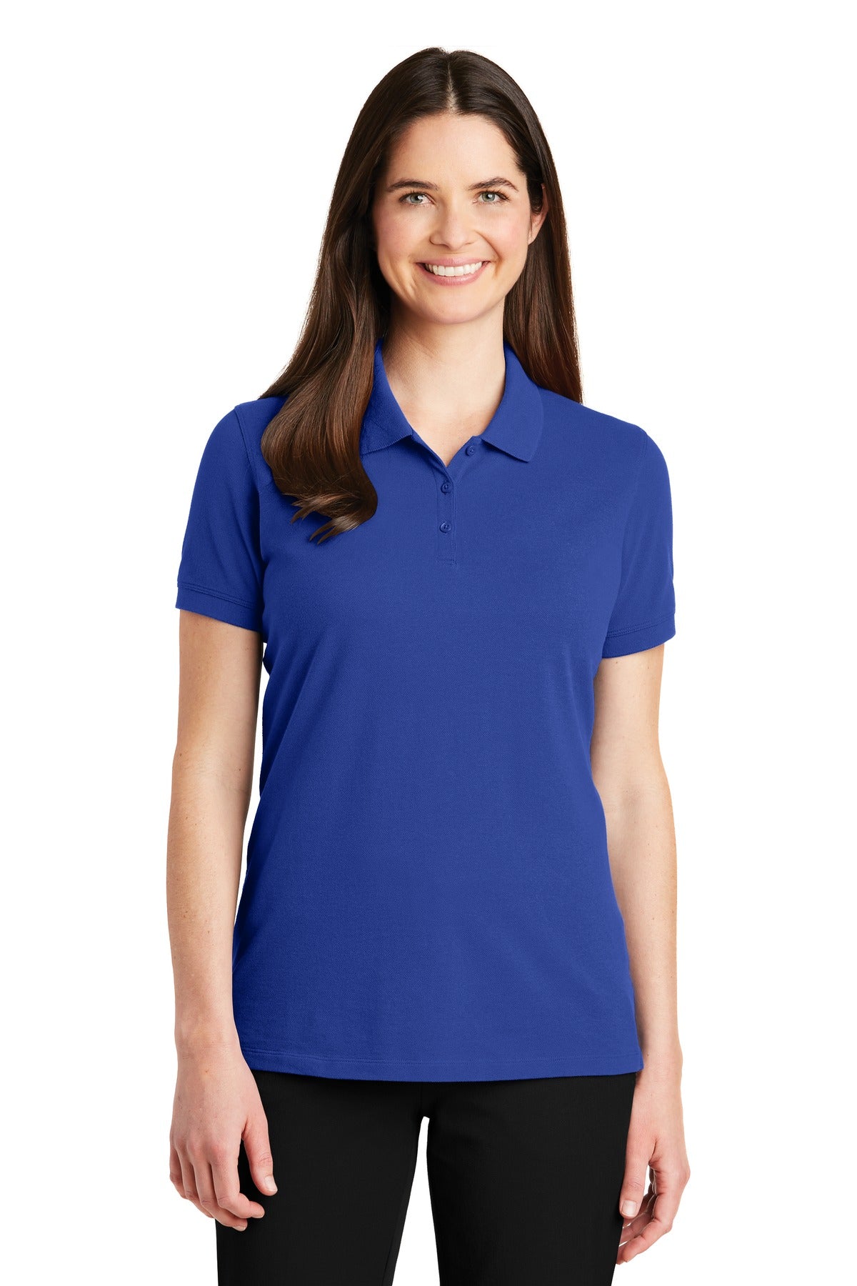 Port AuthorityÂ® Women's EZCottonÂ® Polo. LK8000