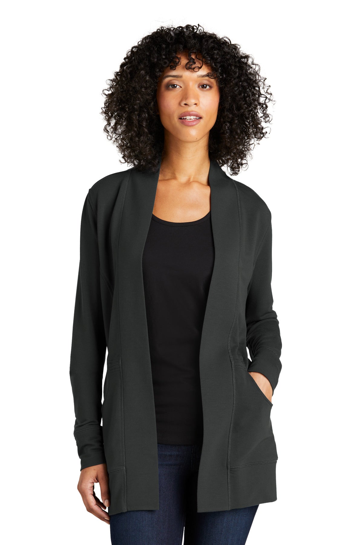 Port AuthorityÂ® Women's Microterry Cardigan LK825