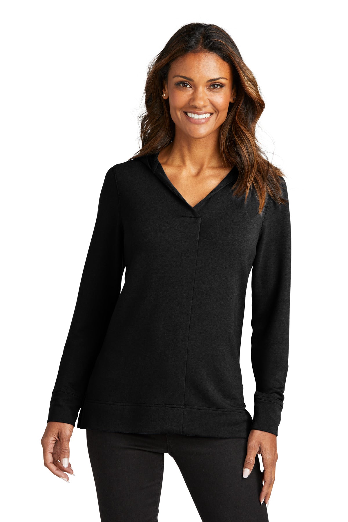 Port AuthorityÂ® Women's Microterry Pullover Hoodie LK826