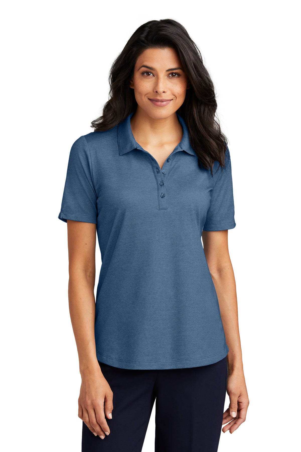 Port AuthorityÂ® Women's Fine Pique Blend Polo LK830