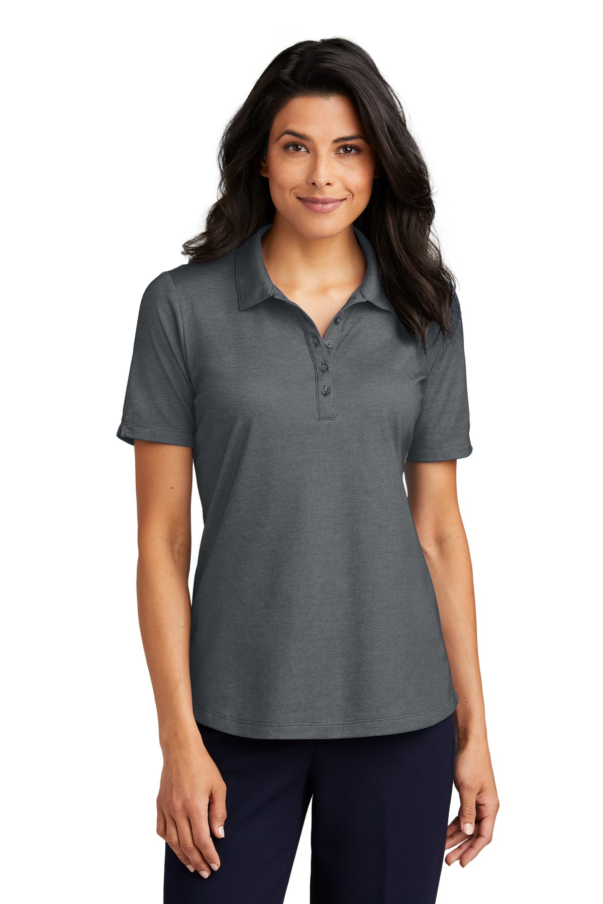 Port AuthorityÂ® Women's Fine Pique Blend Polo LK830