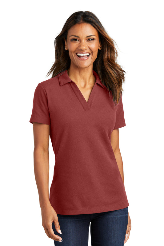Port AuthorityÂ® Women's C-FREEÂ® Cotton Blend Pique Polo LK867
