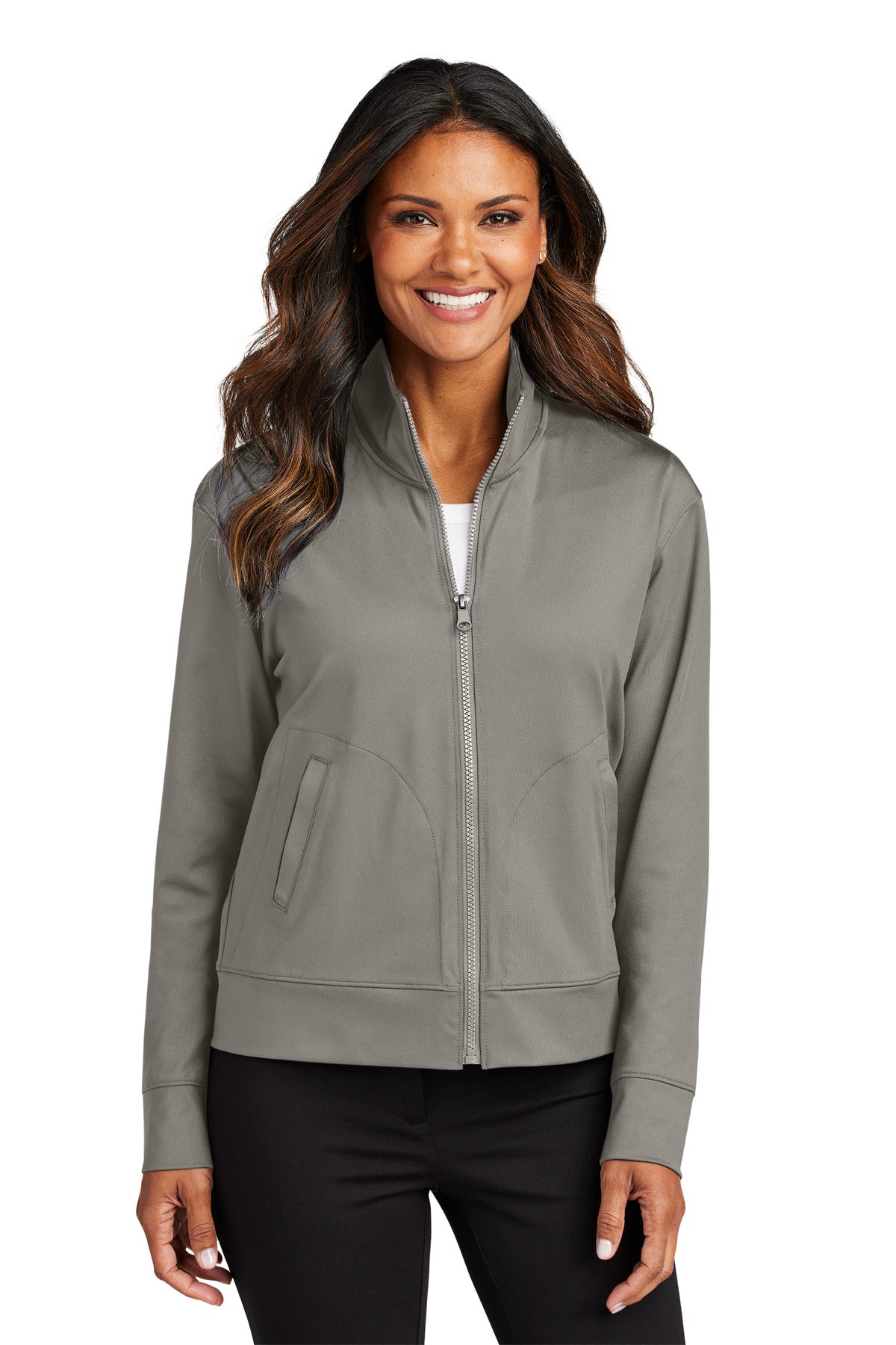 Port AuthorityÂ® Women's C-FREEÂ® Double Knit Full-Zip LK881