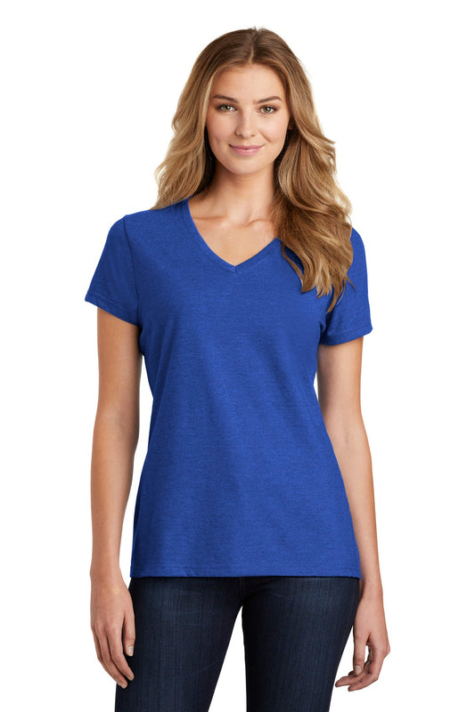Port & Coâ„¢ Women's Fan Favoriteâ„¢ Blend V-Neck Tee. LPC455V