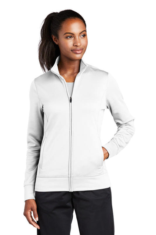 Sport-TekÂ® Women's Sport-WickÂ® Fleece Full-Zip Jacket.  LST241