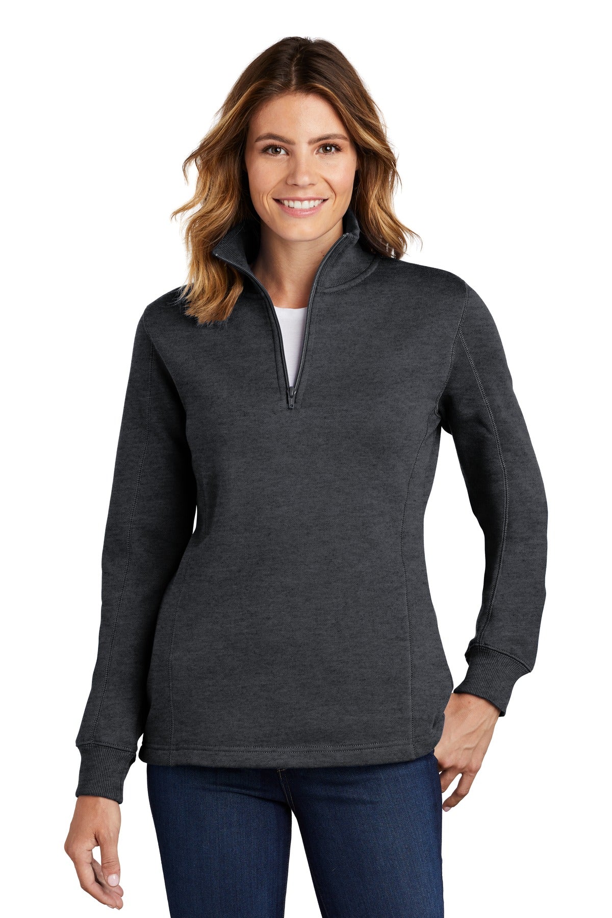 Sport-TekÂ® Women's 1/4-Zip Sweatshirt. LST253