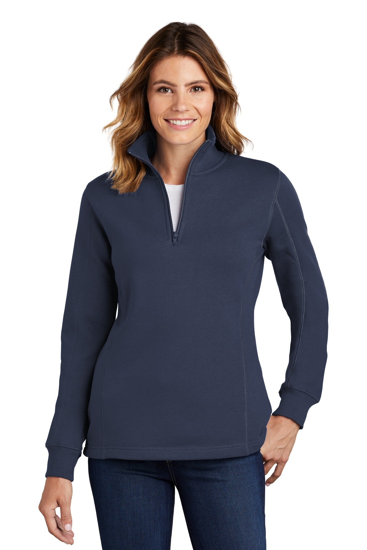 Sport-TekÂ® Women's 1/4-Zip Sweatshirt. LST253