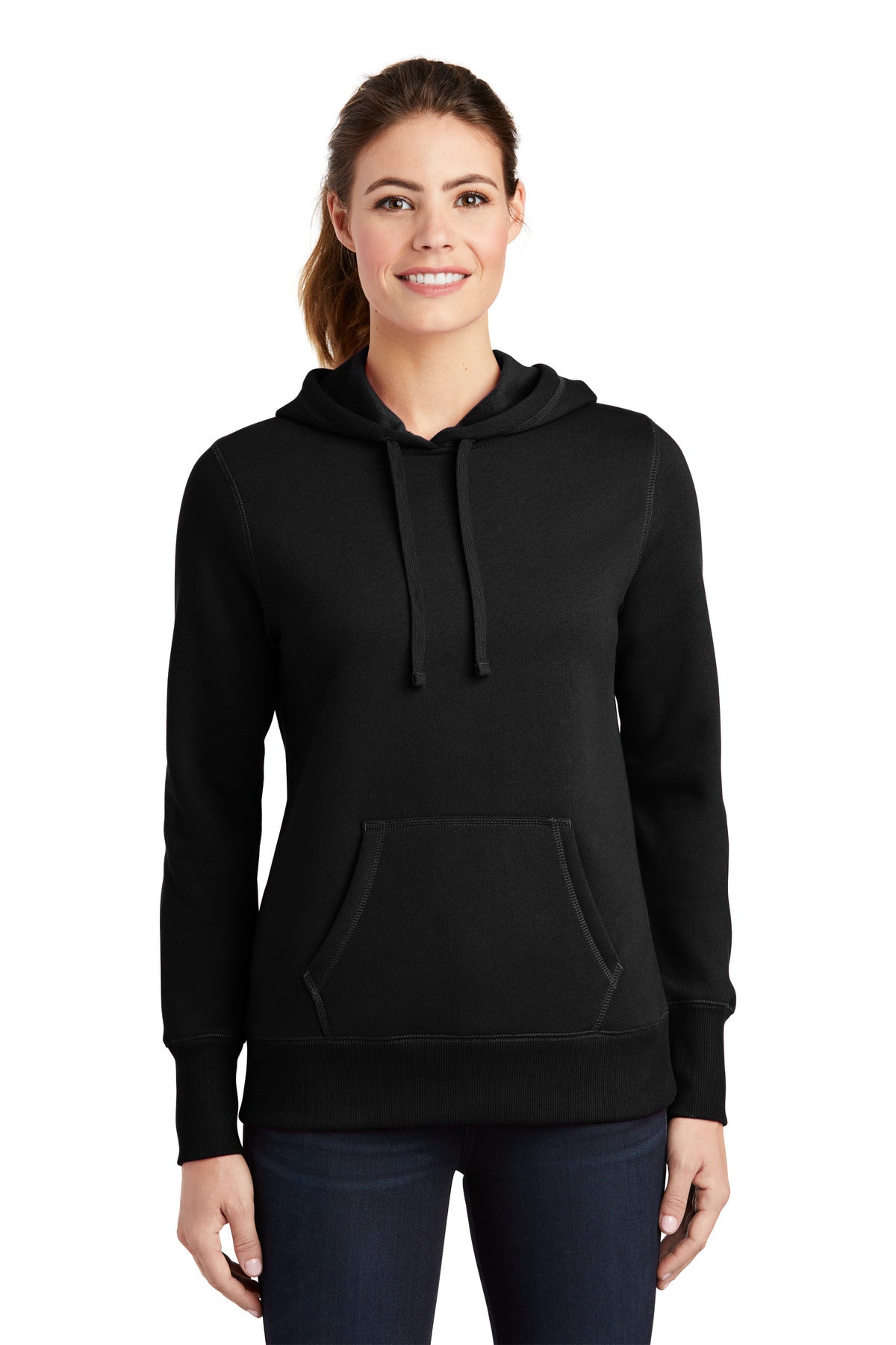 Sport-TekÂ® Women's Pullover Hooded Sweatshirt. LST254