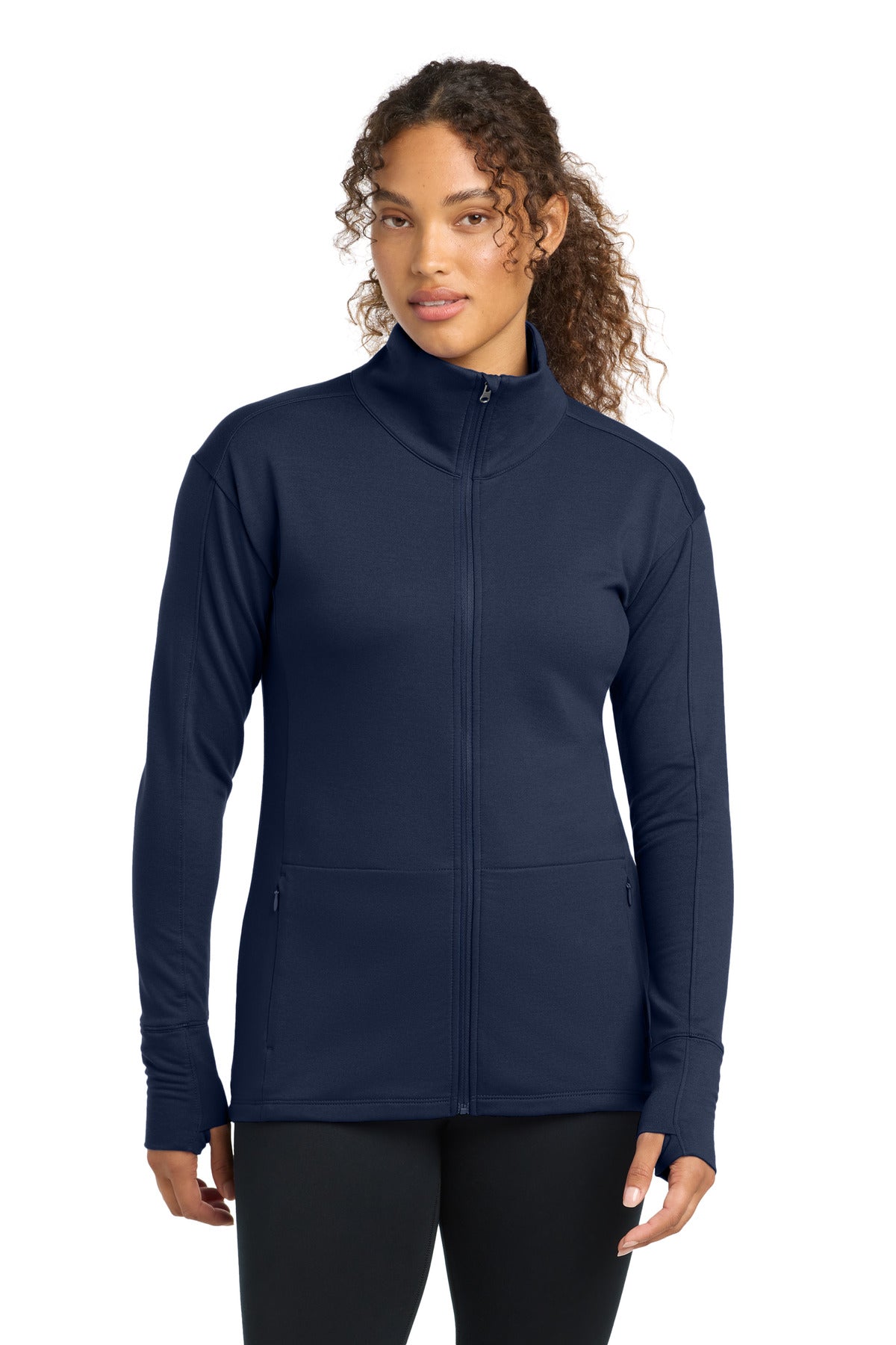 Sport-TekÂ® Women's Sport-WickÂ® Flex Fleece Full-Zip. LST560