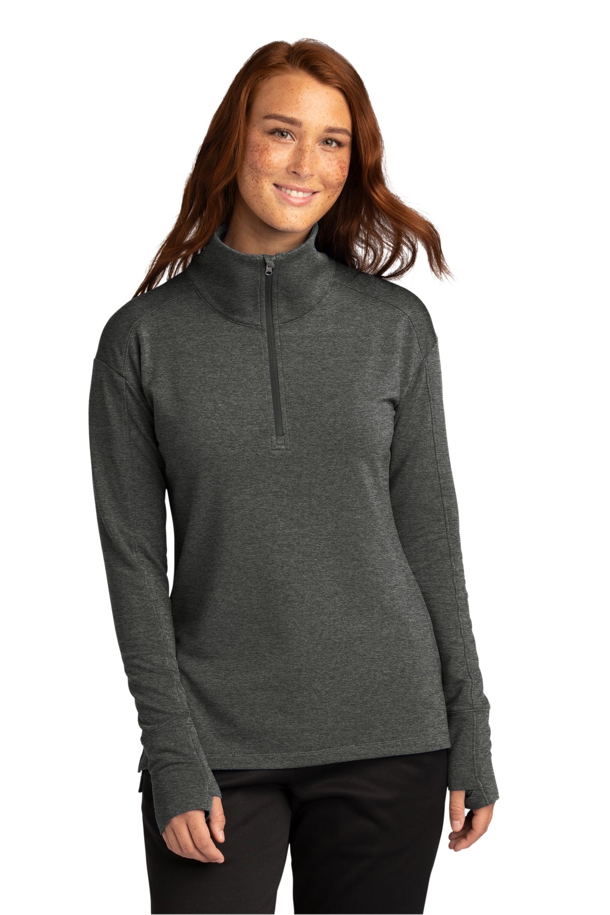 Sport-TekÂ® Women's Sport-WickÂ® Flex Fleece 1/4-Zip. LST561