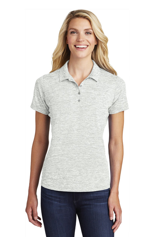 Sport-Tek Â® Women's PosiCharge Â® Electric Heather Polo. LST590
