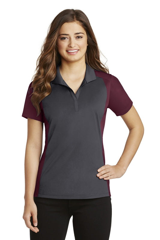 Sport-TekÂ® Women's Colorblock Micropique Sport-WickÂ® Polo. LST652
