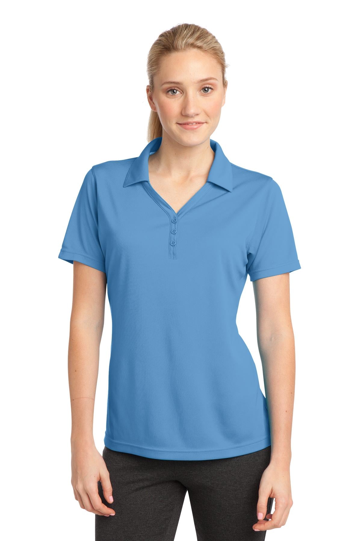Sport-TekÂ® Women's PosiChargeÂ® Micro-Mesh Polo. LST680