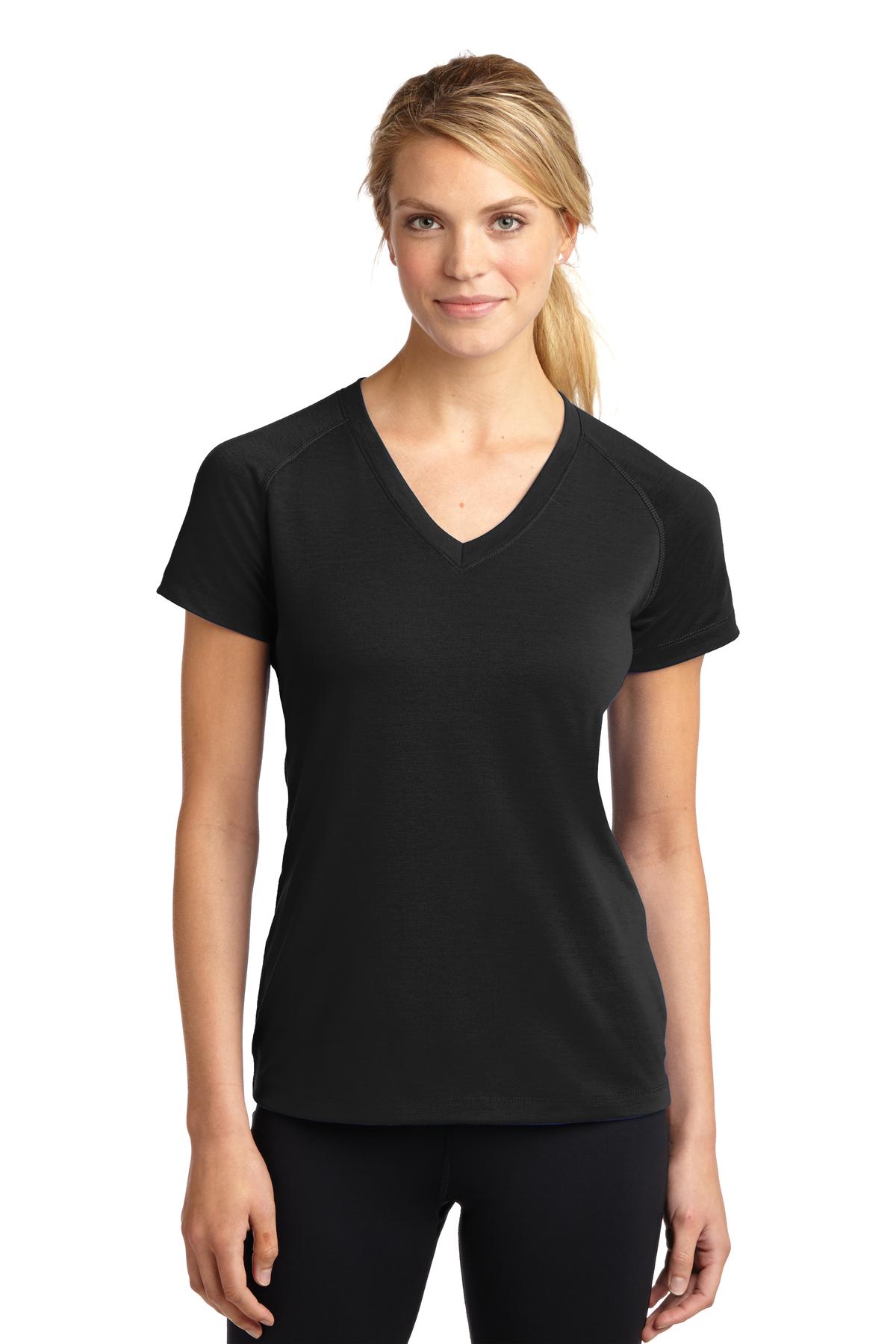 Sport-TekÂ® Women's Ultimate Performance V-Neck. LST700