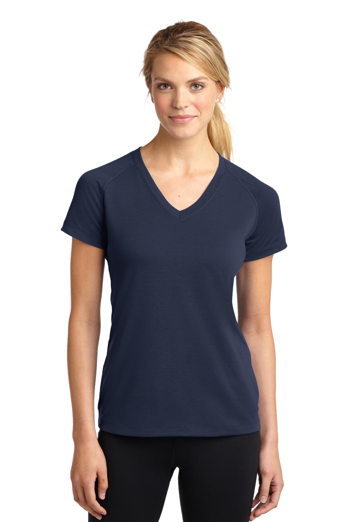 Sport-TekÂ® Women's Ultimate Performance V-Neck. LST700