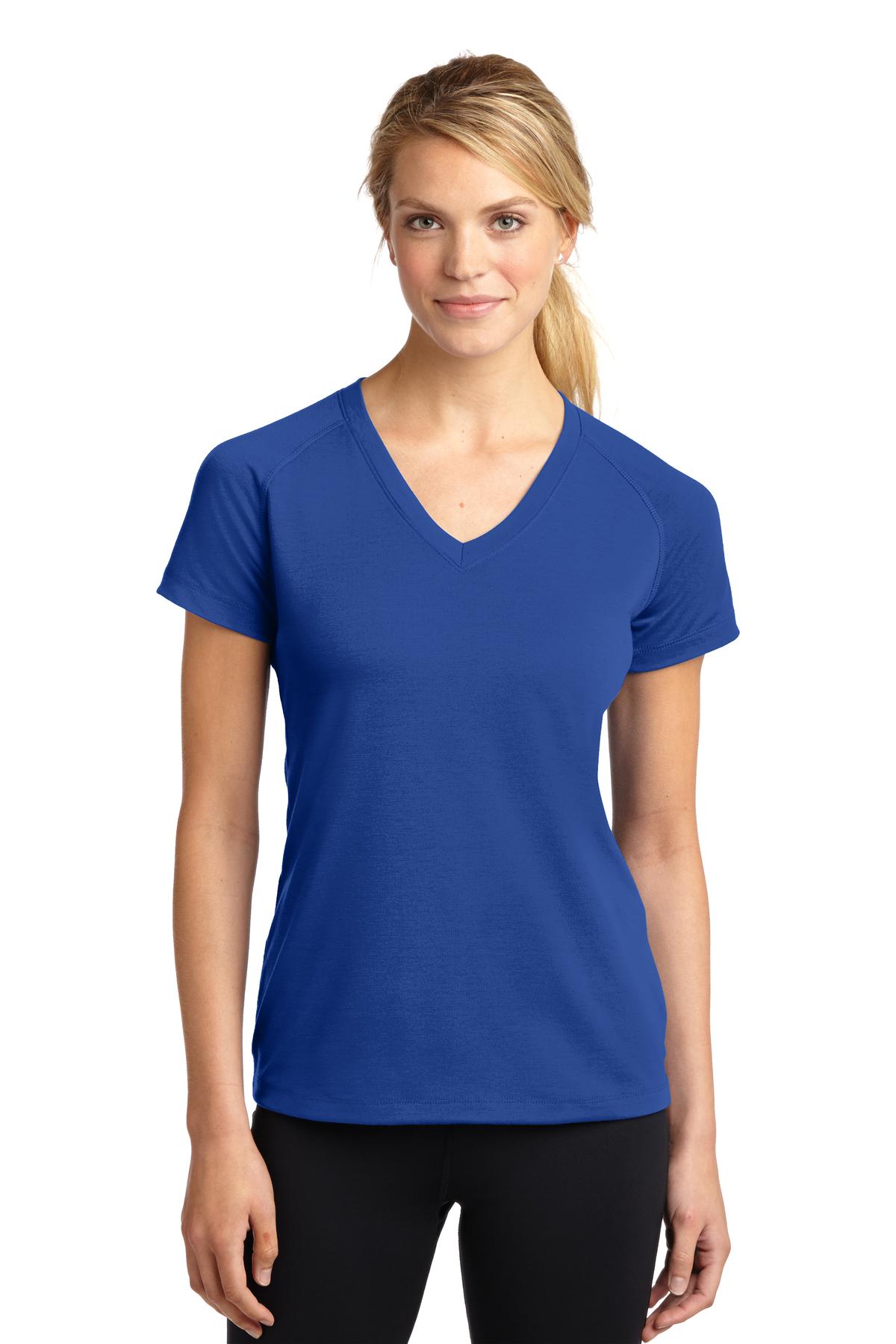 Sport-TekÂ® Women's Ultimate Performance V-Neck. LST700