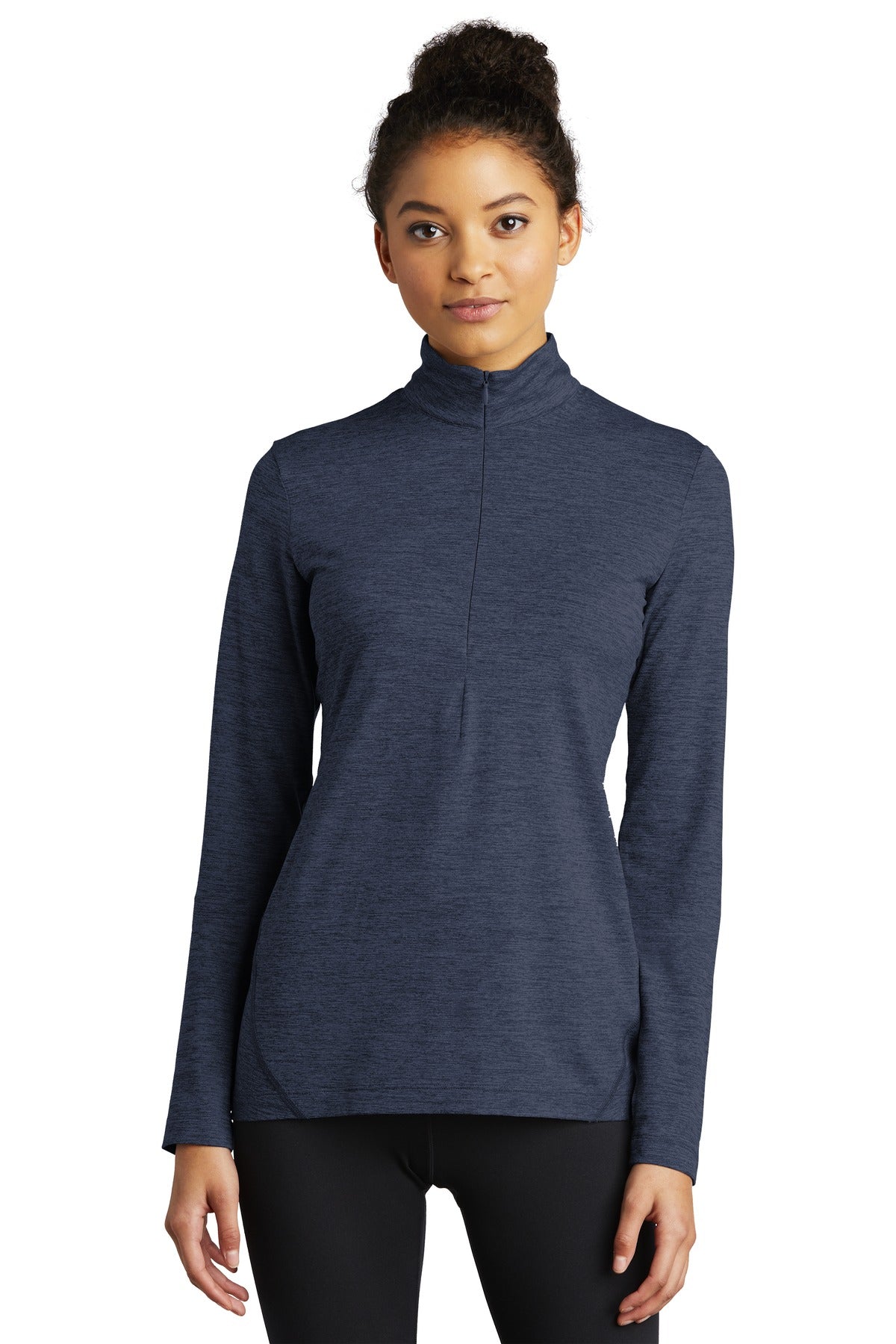 Sport-TekÂ® Women's Exchange 1.5 Long Sleeve 1/2-Zip LST711