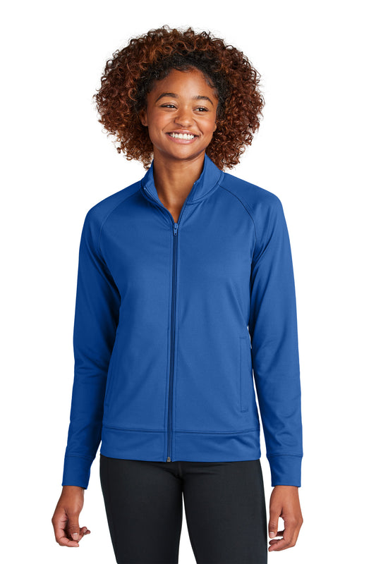 Sport-TekÂ® Women's Sport-WickÂ® Stretch Full-Zip Cadet Jacket LST857