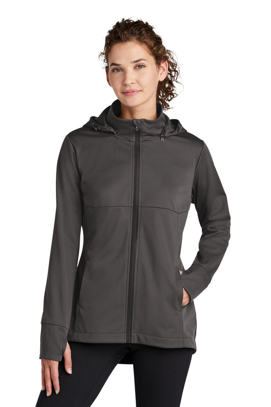 Sport-TekÂ® Women's Hooded Soft Shell Jacket LST980