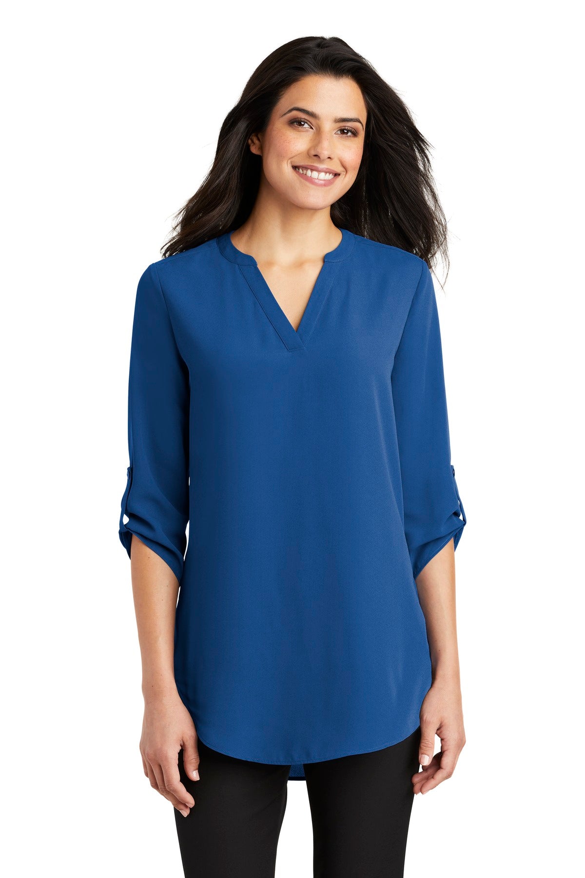 Port AuthorityÂ® Women's 3/4-Sleeve Tunic Blouse. LW701