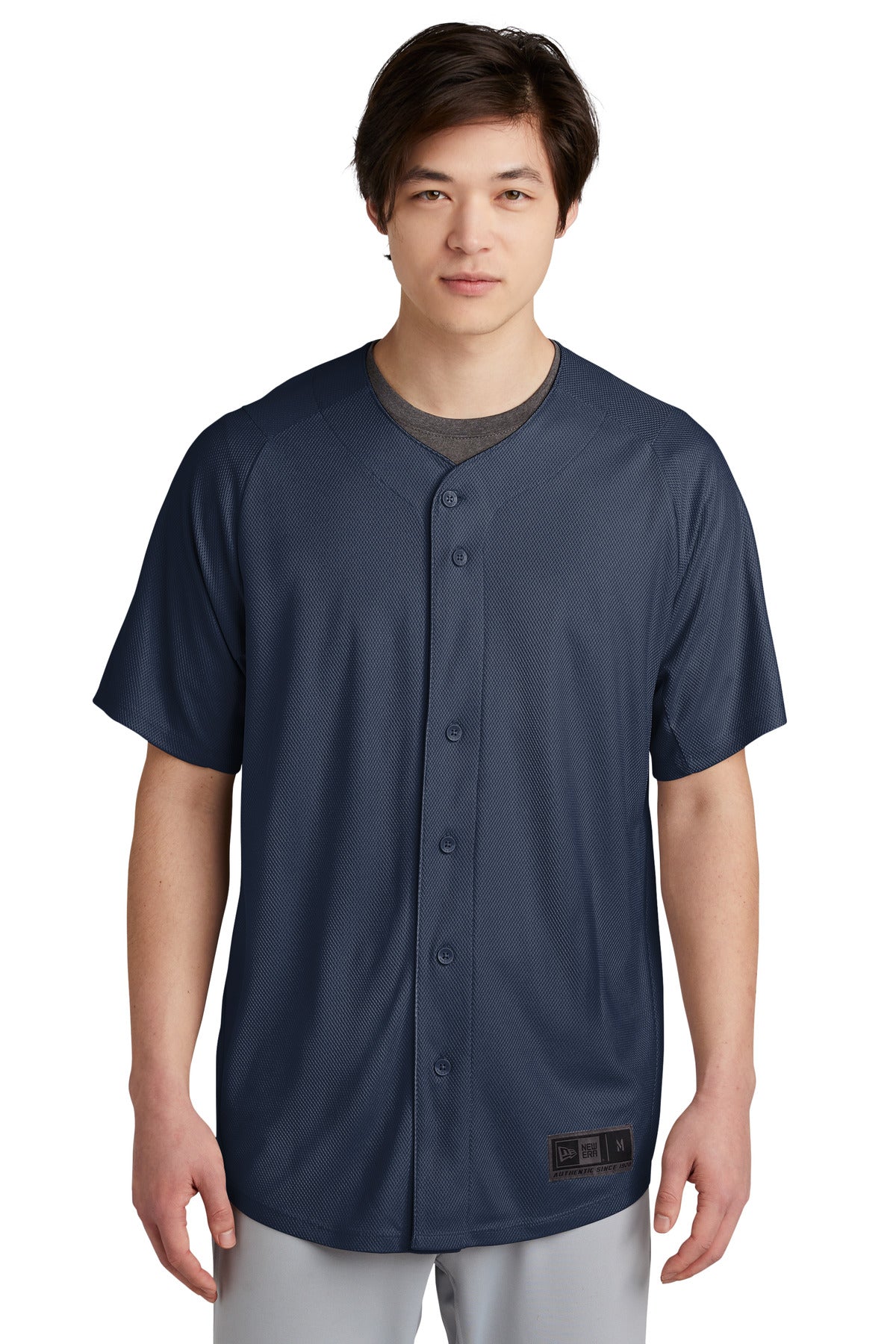 New Era Â® Diamond Era Full-Button Jersey. NEA220
