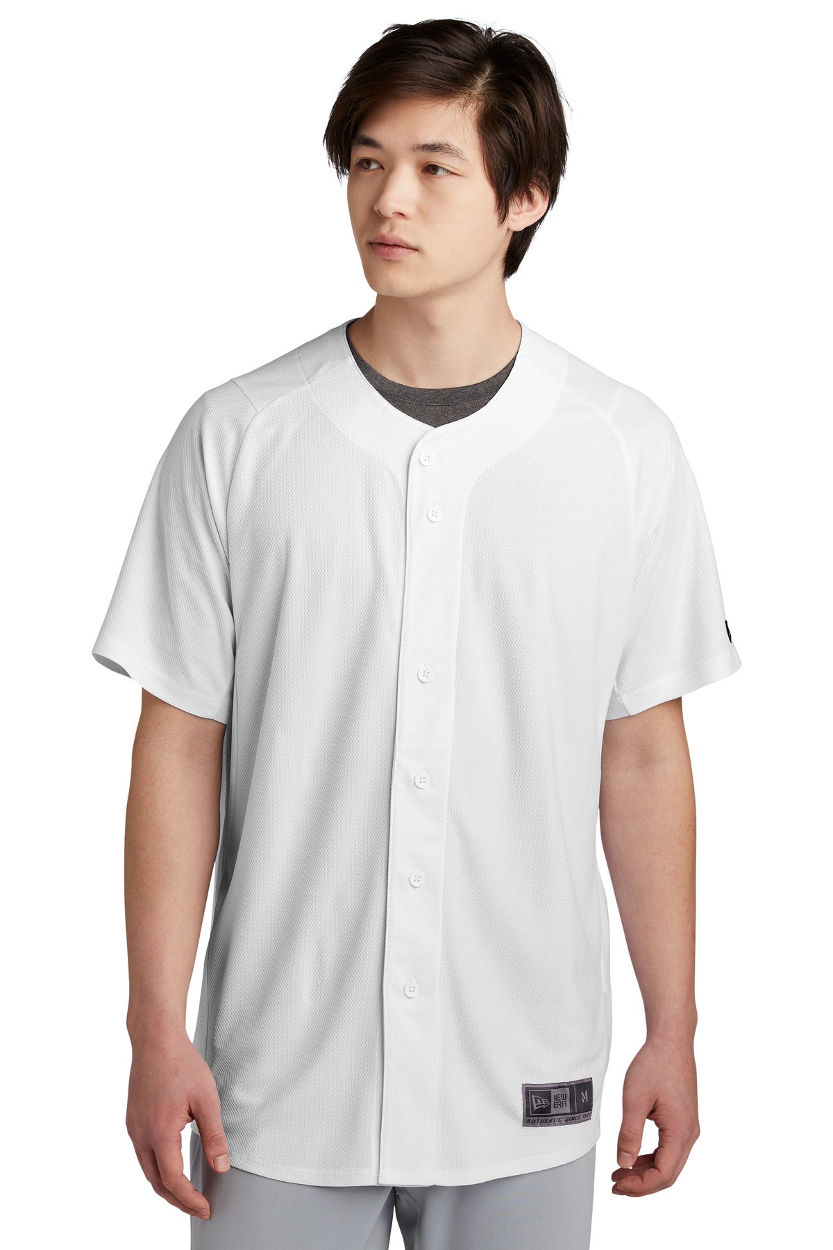 New Era Â® Diamond Era Full-Button Jersey. NEA220
